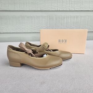 Bloch Annie Tyette Tan Tap Shoe SZ 13.5 N Narrow S0350G Dance Beige